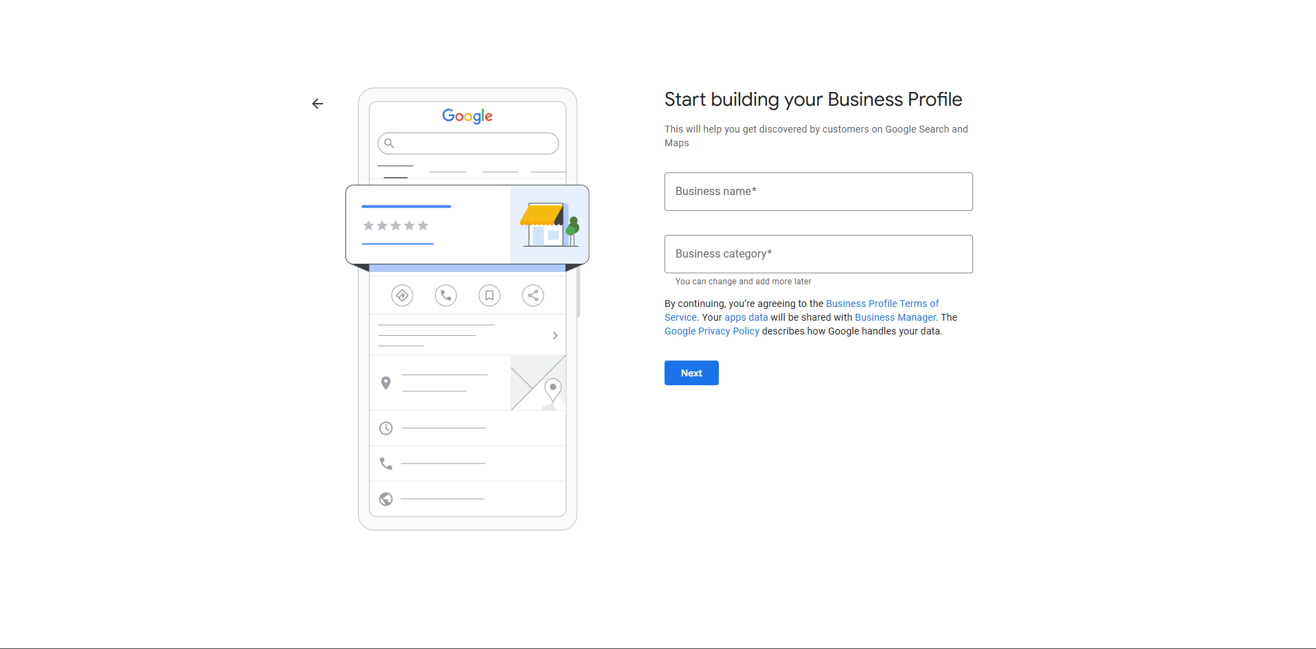 Google Business Profile optimization